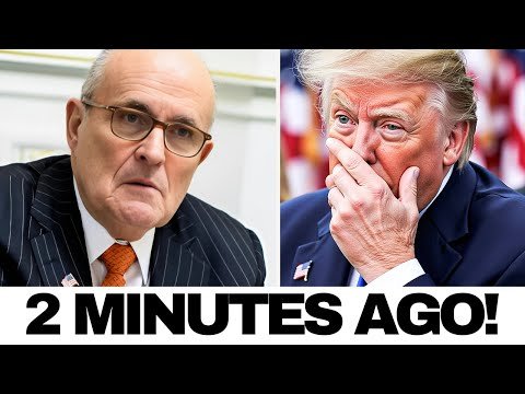 Trump KICKS OUT Rudy Giuliani After He Claims...