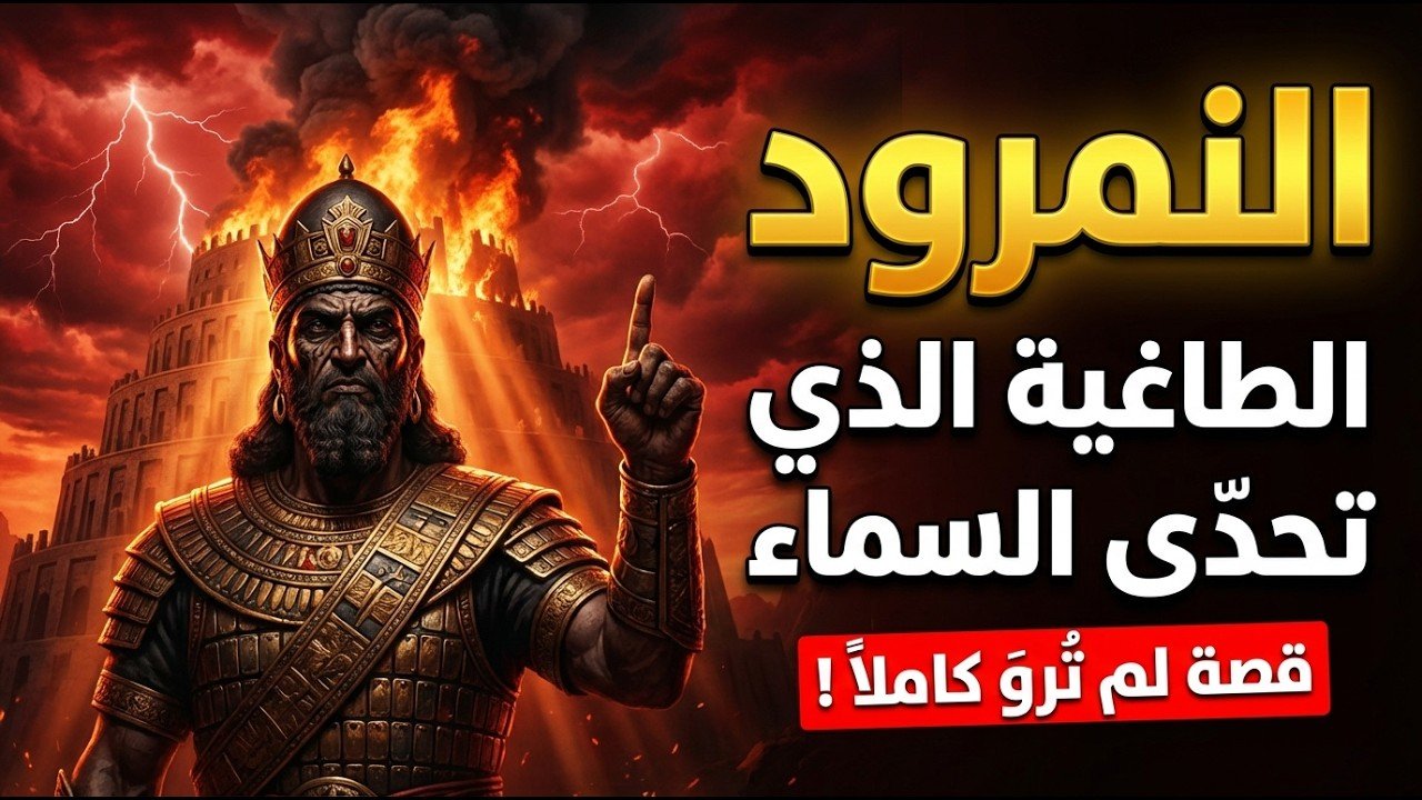 #قصة النمرود أحد أقوى ملوك الأرض الذى تحدى الله فأهلكه ببعوضة !