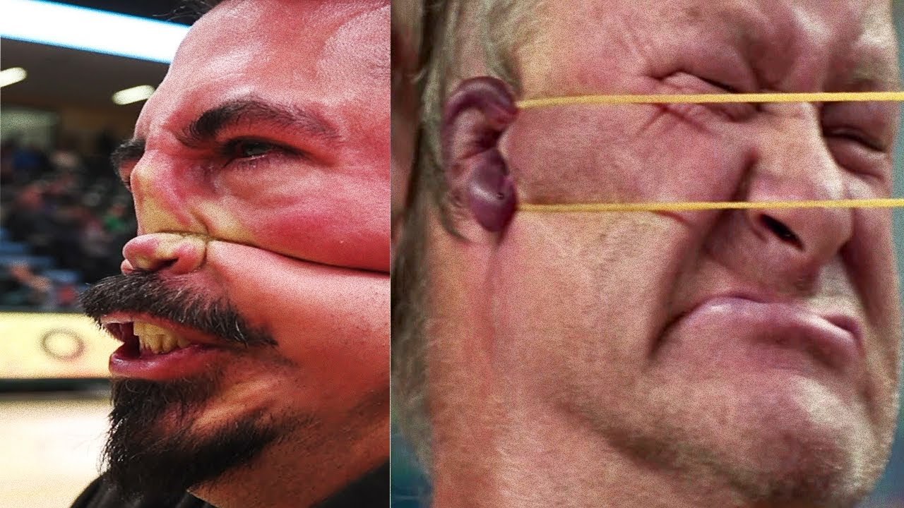 Nose Pulling Competition and Ear Pulling Competition | World Weirdest Sport