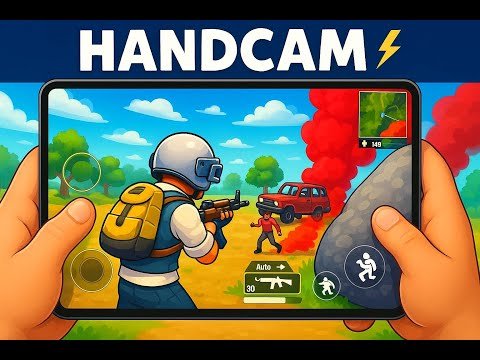 iPad Pro M4 HANDCAM 🔥 Pubg Test/ Gameplay/ ❤️...