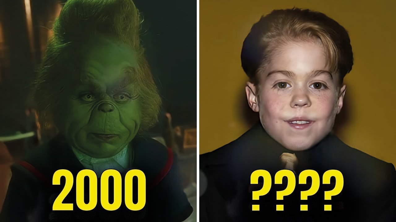 Grinch Cast Then and Now - 25 Year Transformation 2025