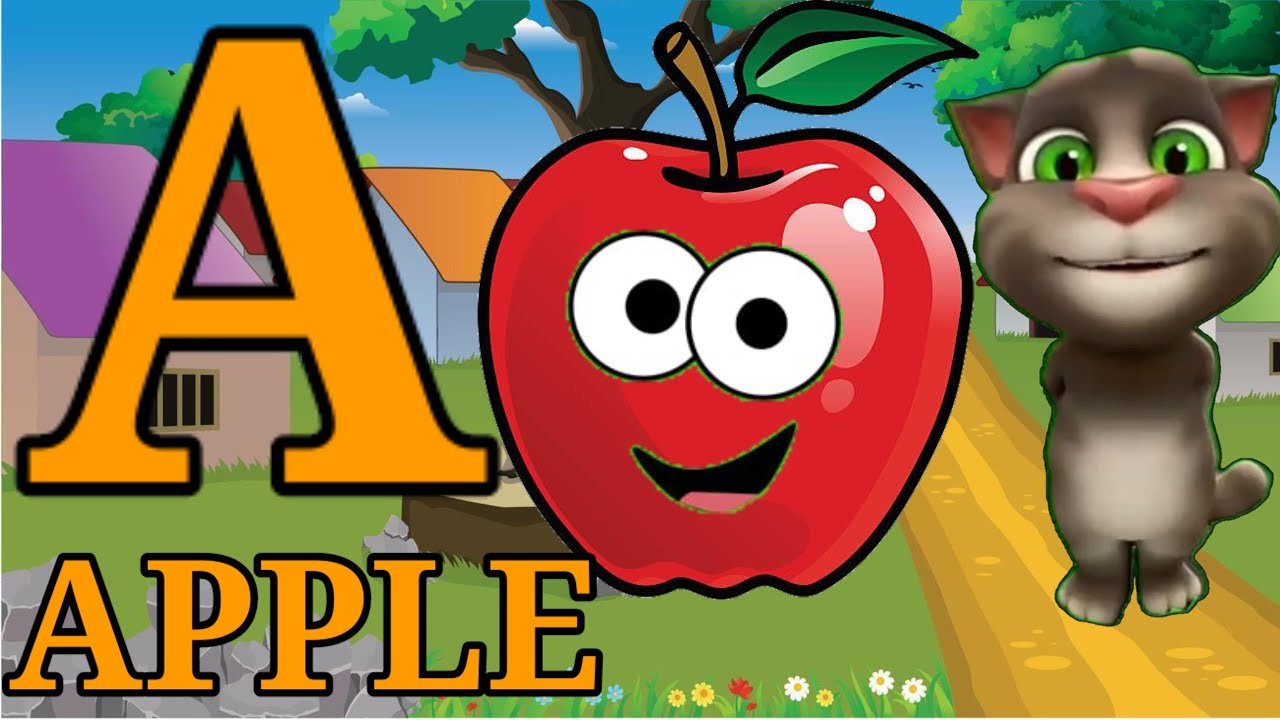 a for apple ||a for apple b for ball ||phonic song ||alphabet ||abcd song ||NK tom kids tv ||part121