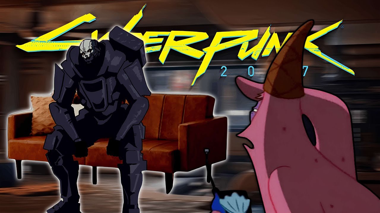 The first time you see Cyberpunk 2077 in 2025