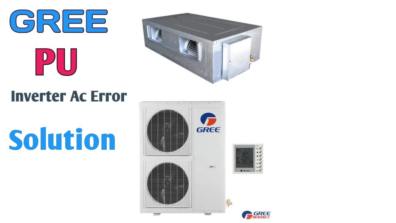Gree Dc Inverter air Conditioner PU Error Code Fault And Solution Urdu hindi |ajEngineering|