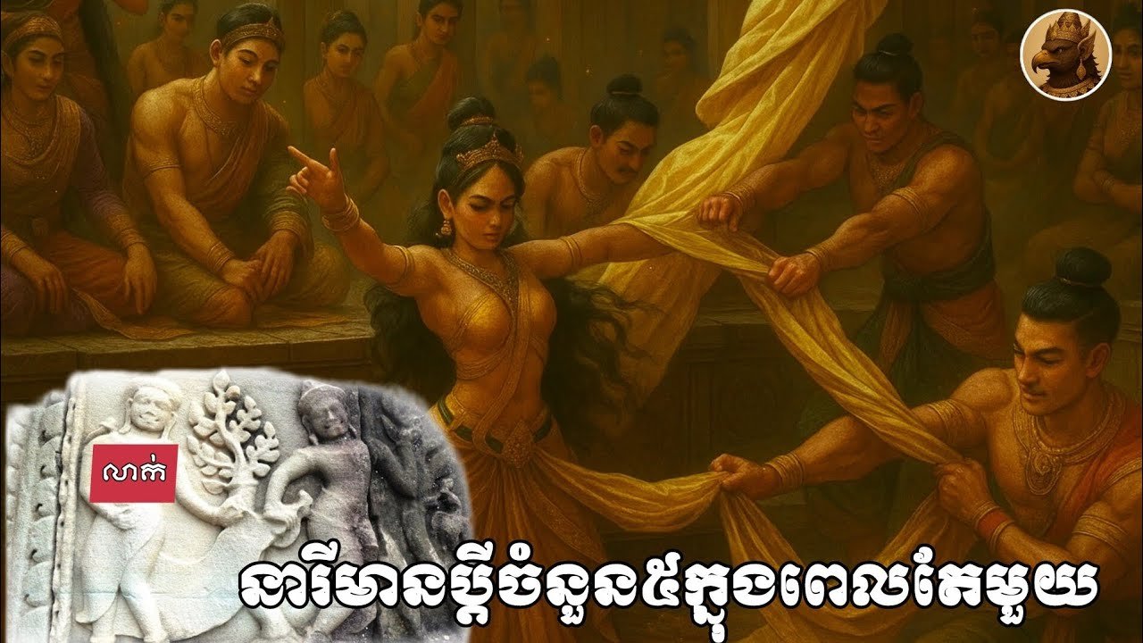 ប្រវត្តិដ្រោបាទីមិនមែនព្រះថោងនាងនាគនោះទេ | History of Draupadi in Hinduism