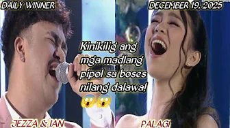 DECEMBER 19, 2025 | JEZZA & IAN | PALAGI | TAWAG NG TANGHALAN | SHOWTIME