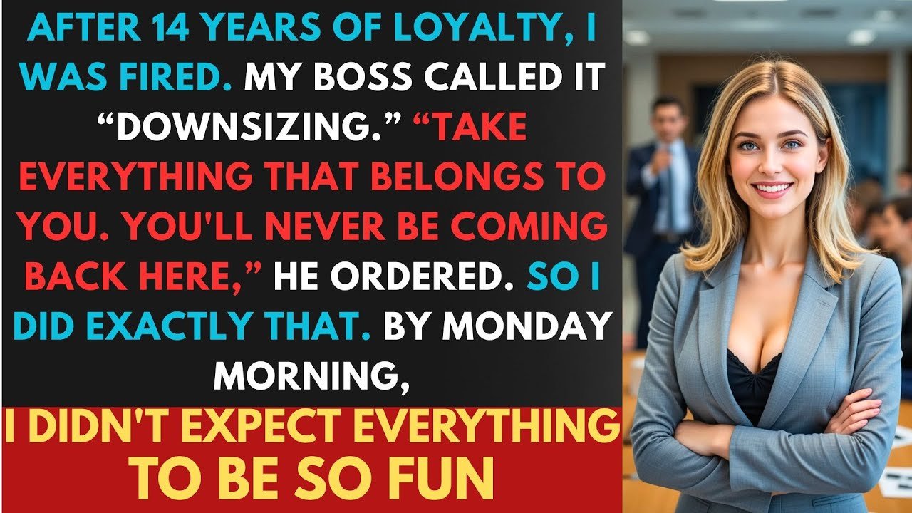 Boss Told Me To Take Everything That Was Mine When He Fired Me. I Did. It Destroyed His Career