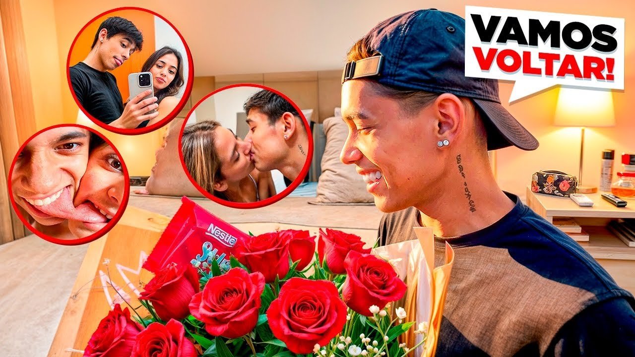 🚨Comprei Flores Para A Balalaika 😍… Vamos Voltar A Namorar…‼️