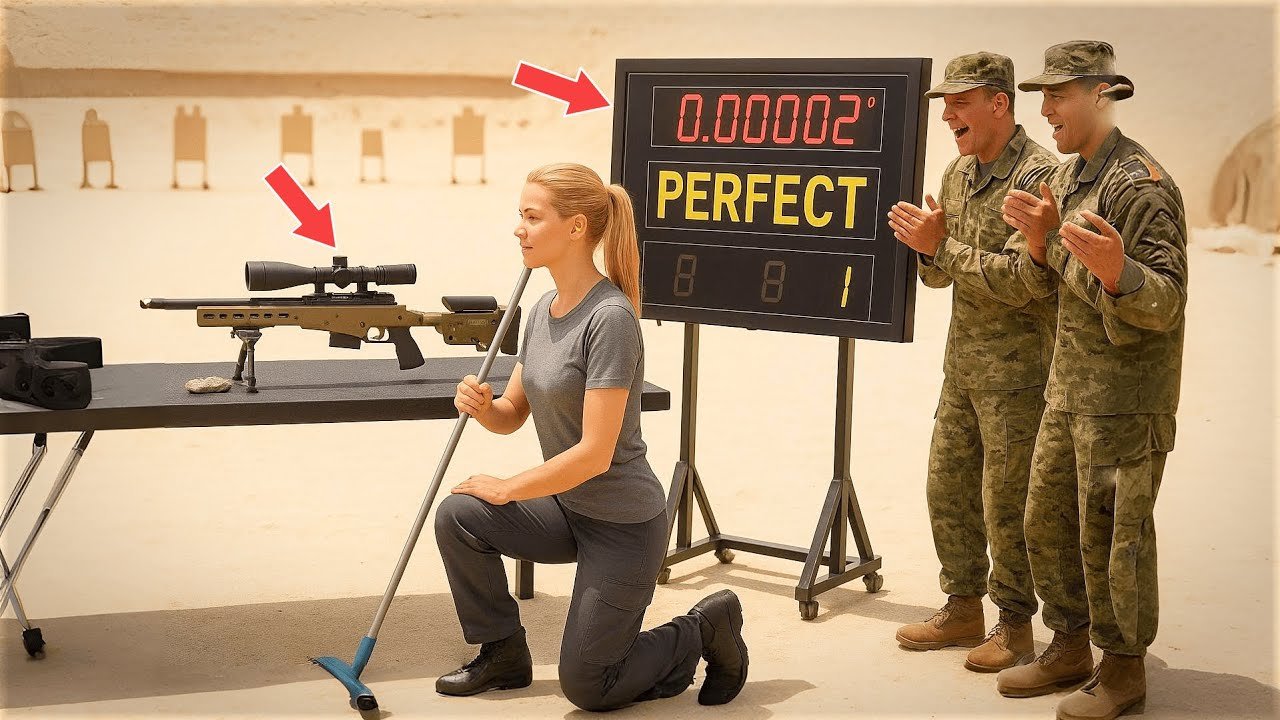 The Sniper Chief Sneered ‘Only SEALs Shoot That Sharp’ — Then Went Silent When the Janitor Beat Them