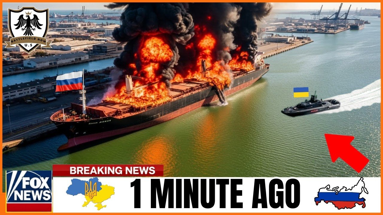 Ukraine Barracuda Drone Boat Destroyed a Russian Ship — Then This Happened...! #ukraine