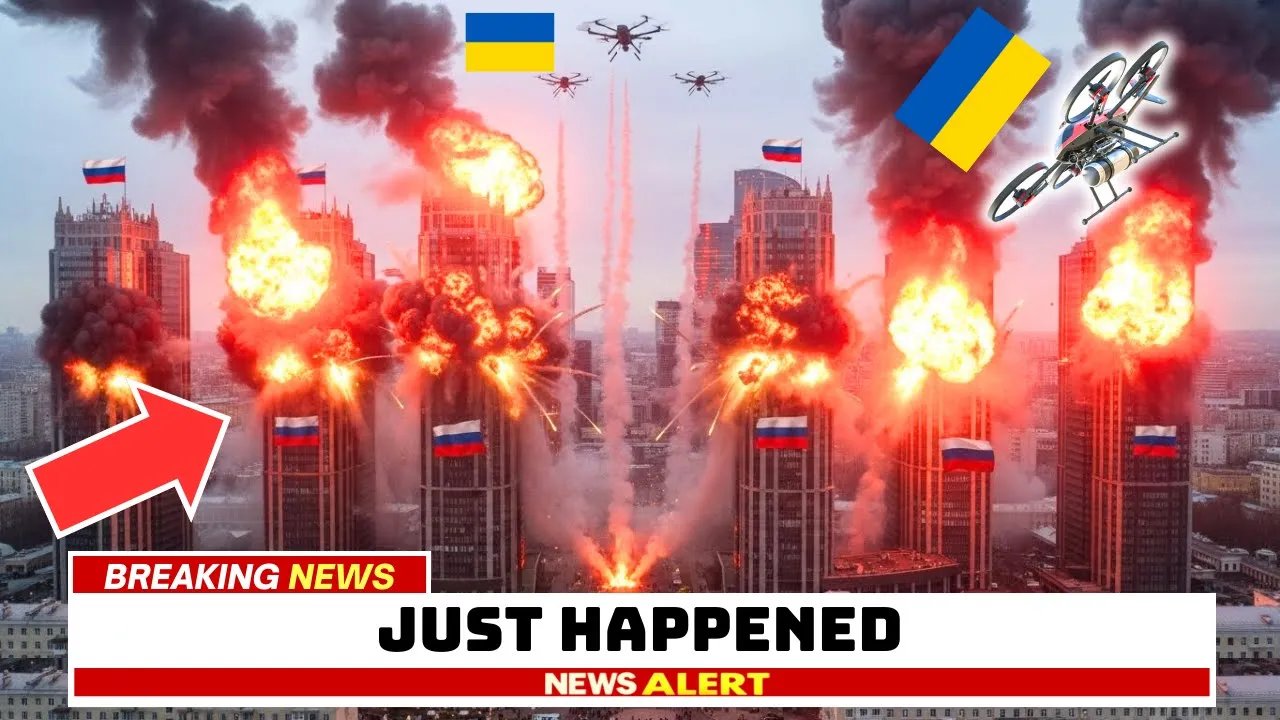121 Ukrainian Drones STRIKE Moscow’s $1.31B City Towers — Then THIS Happened | Russian War