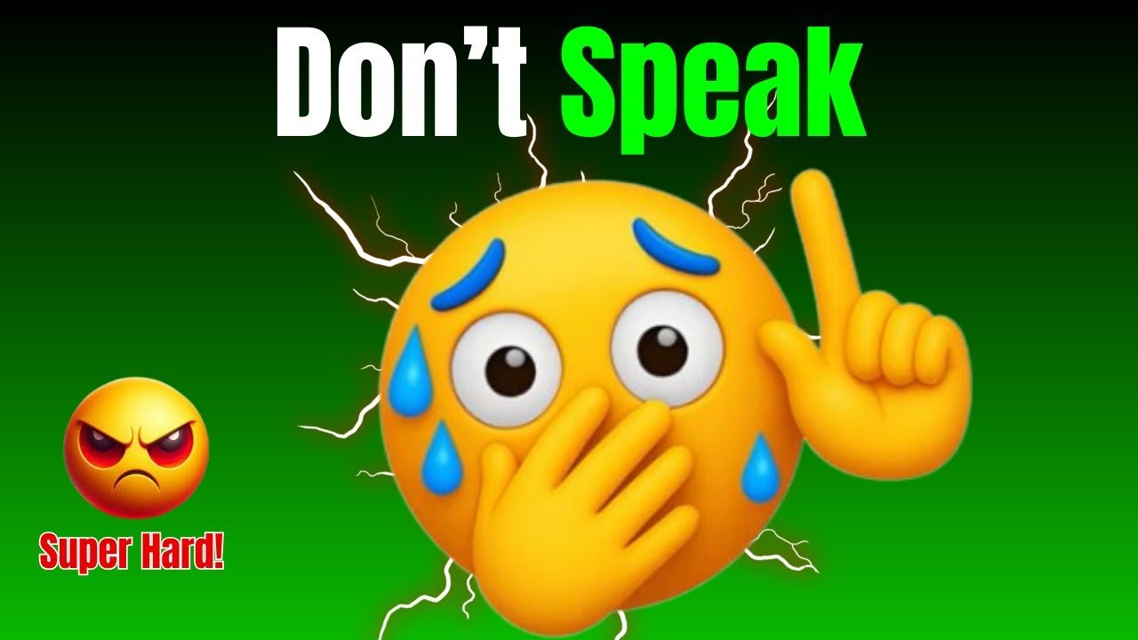 Don’t Speak While Watching This Video 😶 (IMPOSSIBLE Challenge) | Part 2