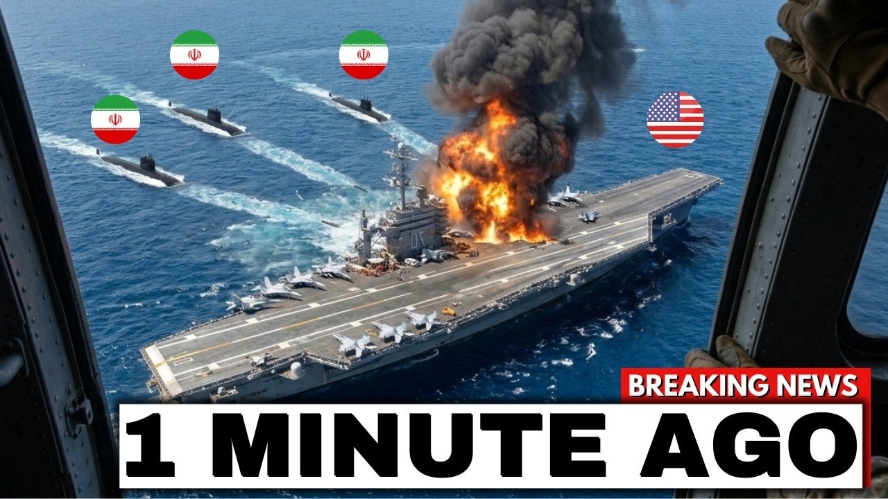 4 Iranian Super-Submarines Attacked a U.S. Aircraft Carrier in Hormuz — Then THIS Happened