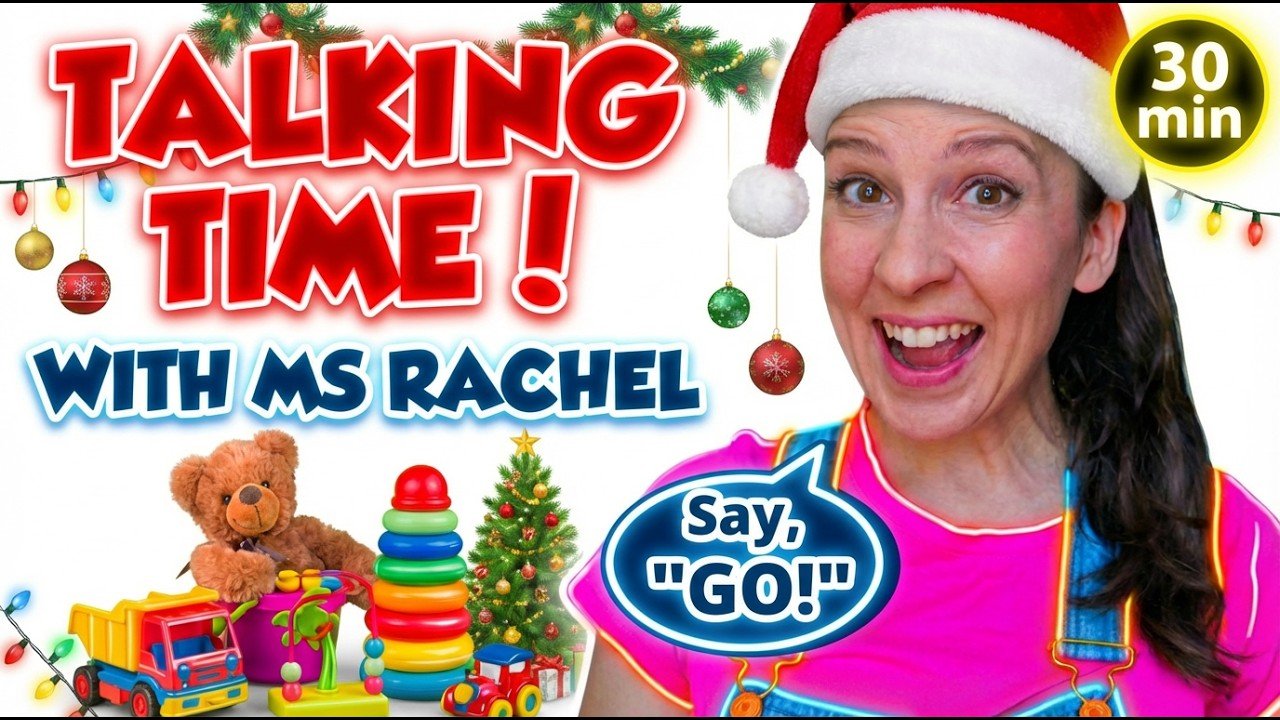 Talking Time with Ms Rachel - Baby Videos for Babies and Toddlers - Speech Delay Reaction Video
