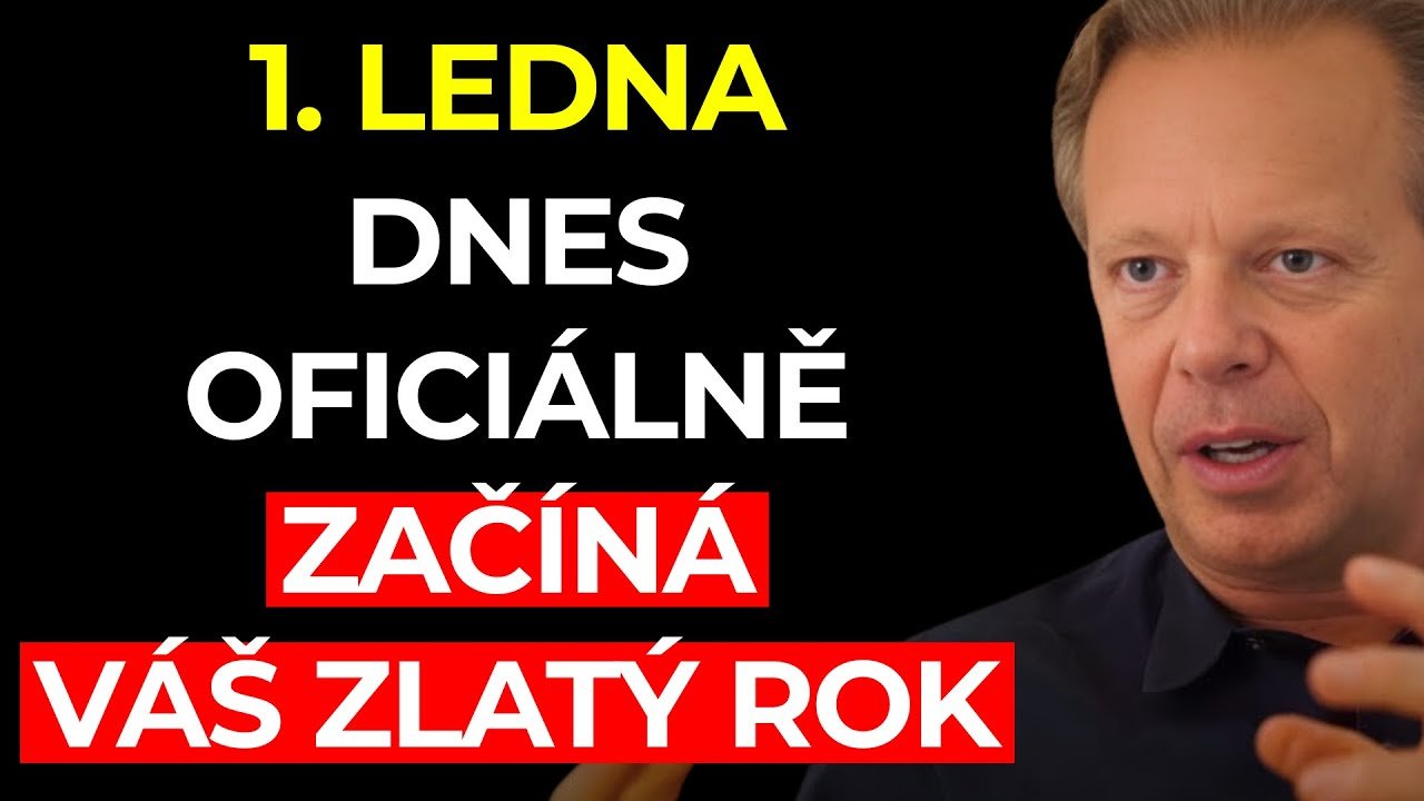 Dnes 1. LEDNA se DEKRETUJE: rok 2026 bude ROKEM vašeho TOTÁLNÍHO VÍTĚZSTVÍ – Joe Dispenza