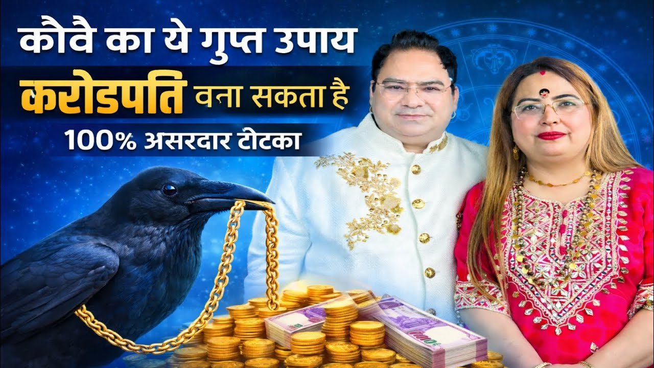 कौवे का ये गुप्त उपाय करोड़पति बना सकता है | 100% असरदार टोटका😱#trendingvideo #vairal_video #youtube