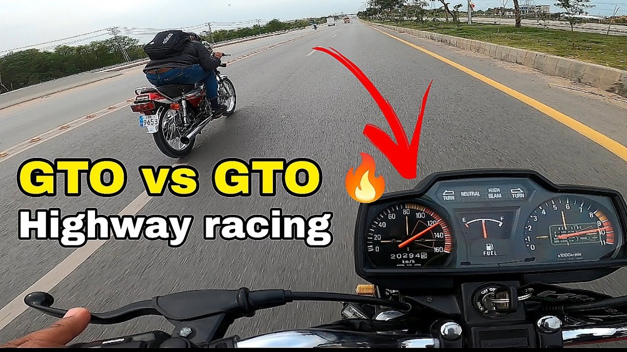 Kawasaki GTO125 Friendly Racing on Highway | GTO VS GTO 🔥| AMMAR THE BIKER