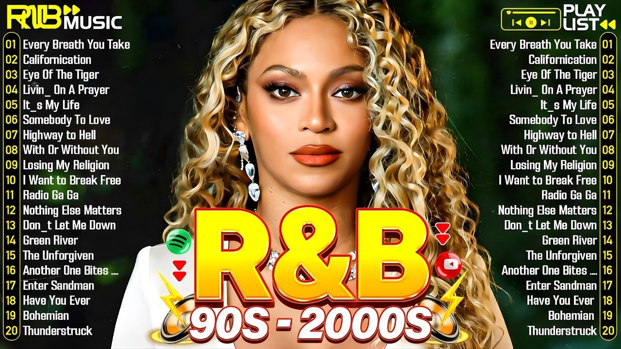 90_S R&B PARTY MIX ~ OLD SCHOOL R&B MIX 90s 2000s 💗 Rihanna, Chris Brown, Mariah Carey, Ne-Yo, Usher