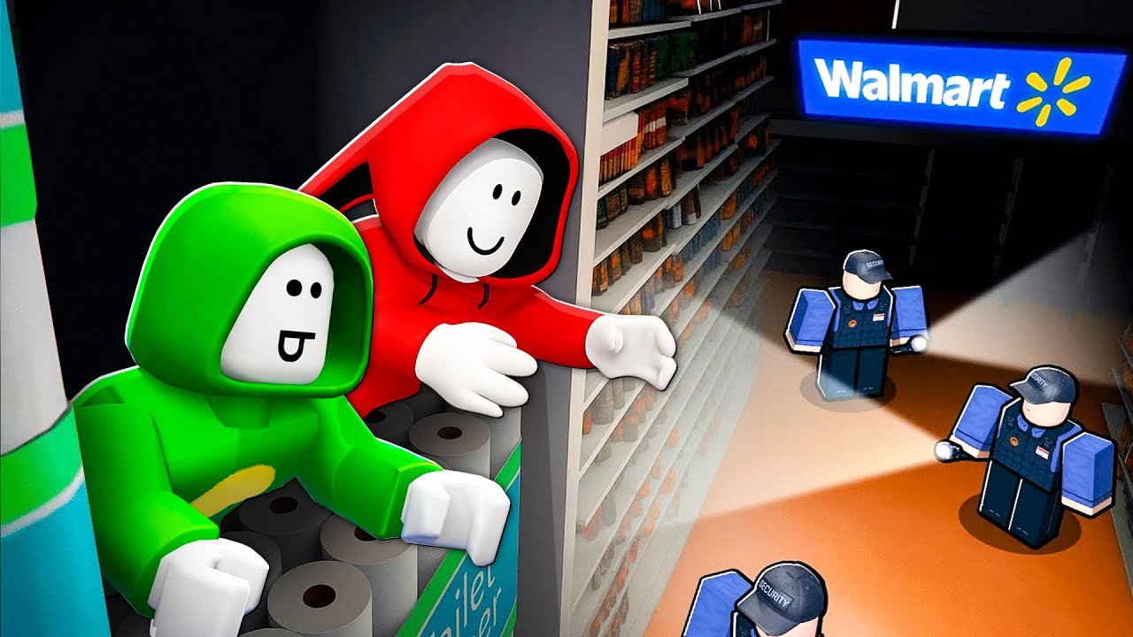 JJ and Mikey SURVIVE 100 DAYS in SCARY MARKET?! Trapped in MEGA STORE - Maizen Roblox