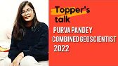 Miss Purva Pandey| Topper's talk| UPSC GEOSCIENTIST| RANK 65 GEOLOGY