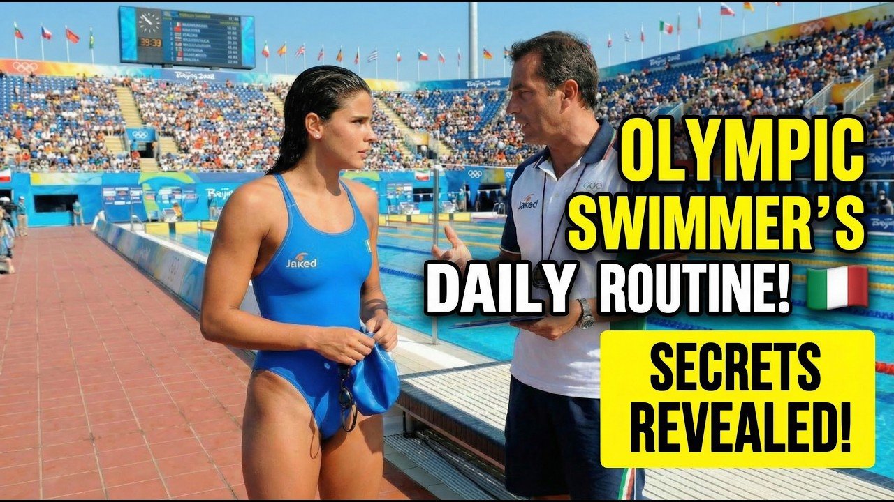 🇮🇹 La Routine Quotidiana di una Nuotatrice Olimpica 🏊‍♀️ – #nuoto #lifestyle
