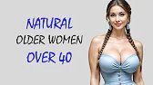 Elegant, Unfiltered, Brave! Natural Older Women Over 40 Glow Without Limits
