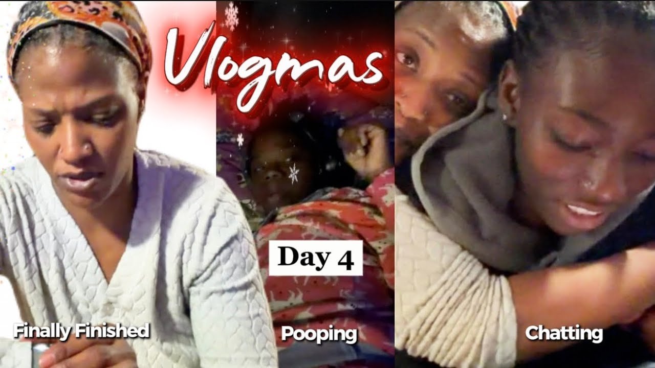 Vlogmas Day 4: Exhausted But Accomplished, Ta...