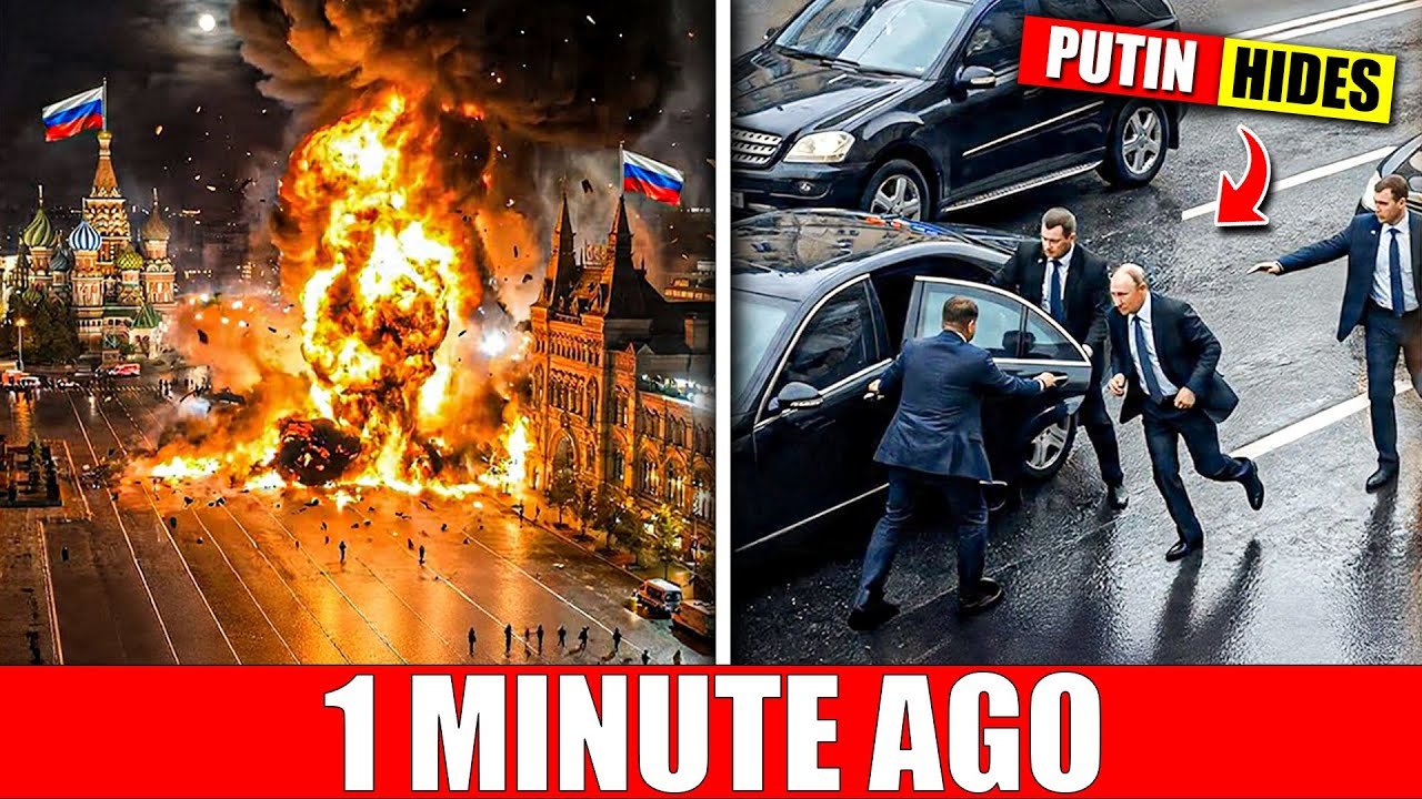 Top Russian General KILLED in Moscow — Putin RUNS to Bunker!
