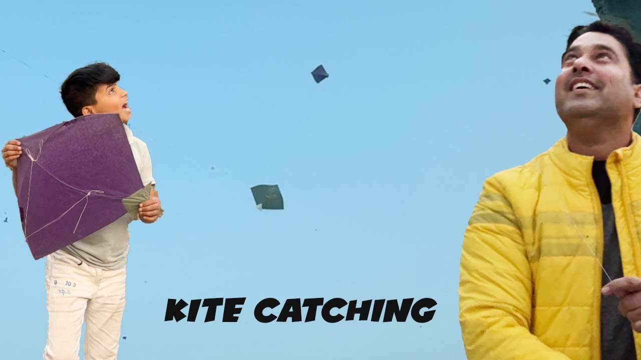 Kite Catching | Kite Catching From Roof | Patang Kaise Liptaye | Kite Vlog