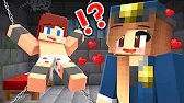 TIED JJ are TRAPPED and ARRESTED by POLICE GIRL in Minecraft - Maizen