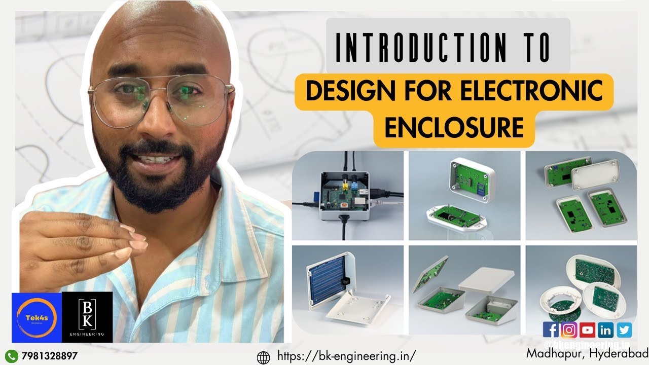 How to Design for Electronic Enclosure in CAD...