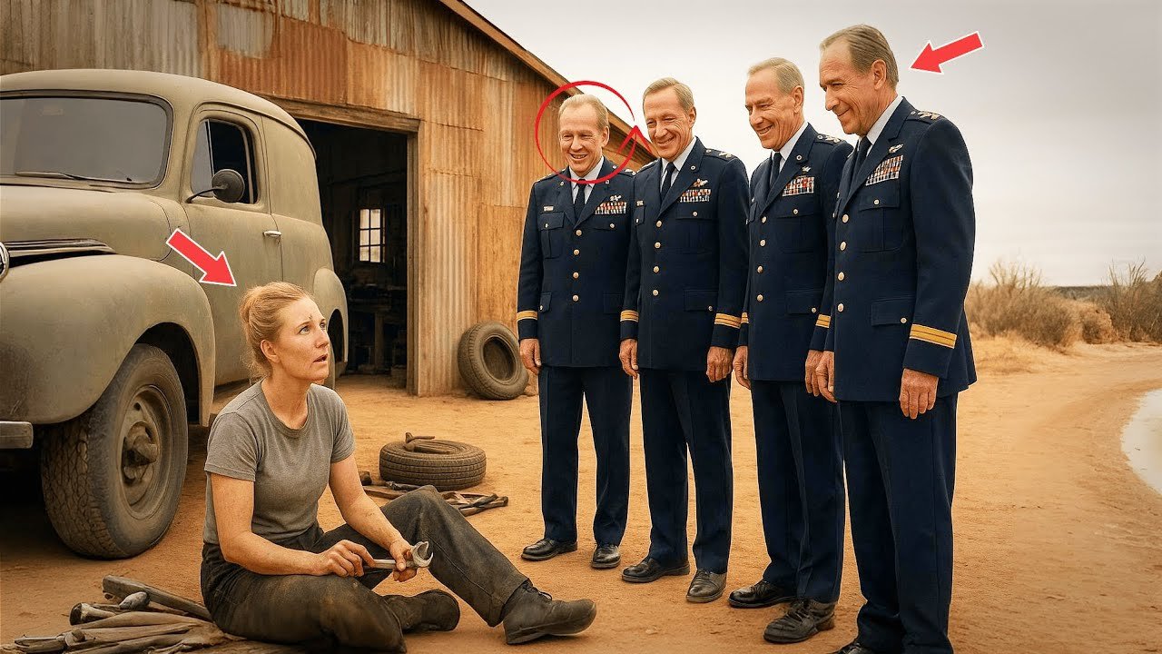 She Fixed Their Broken Van in 1983 — 25 Years Later, Four Veterans Returned to Change Her Life.