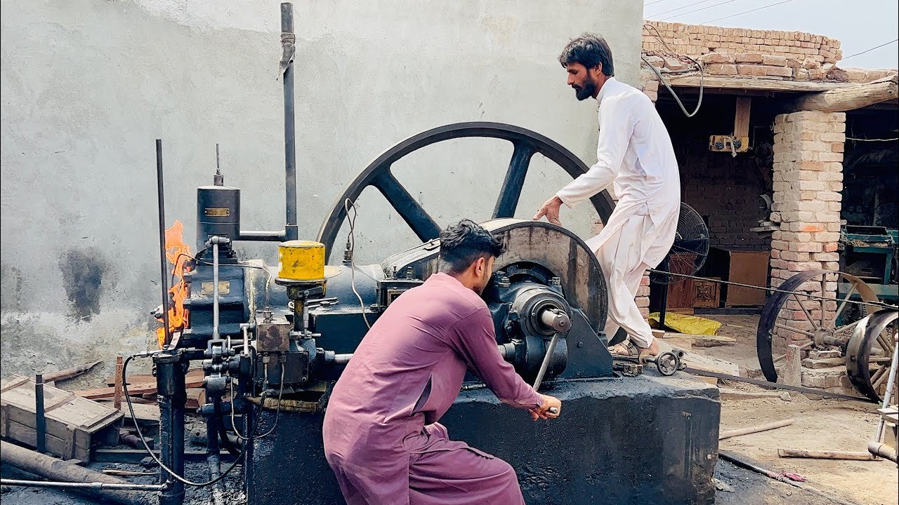 Old Diesel Engine Dead? Watch This Desi Magic Fix It Instantly! #greatskills