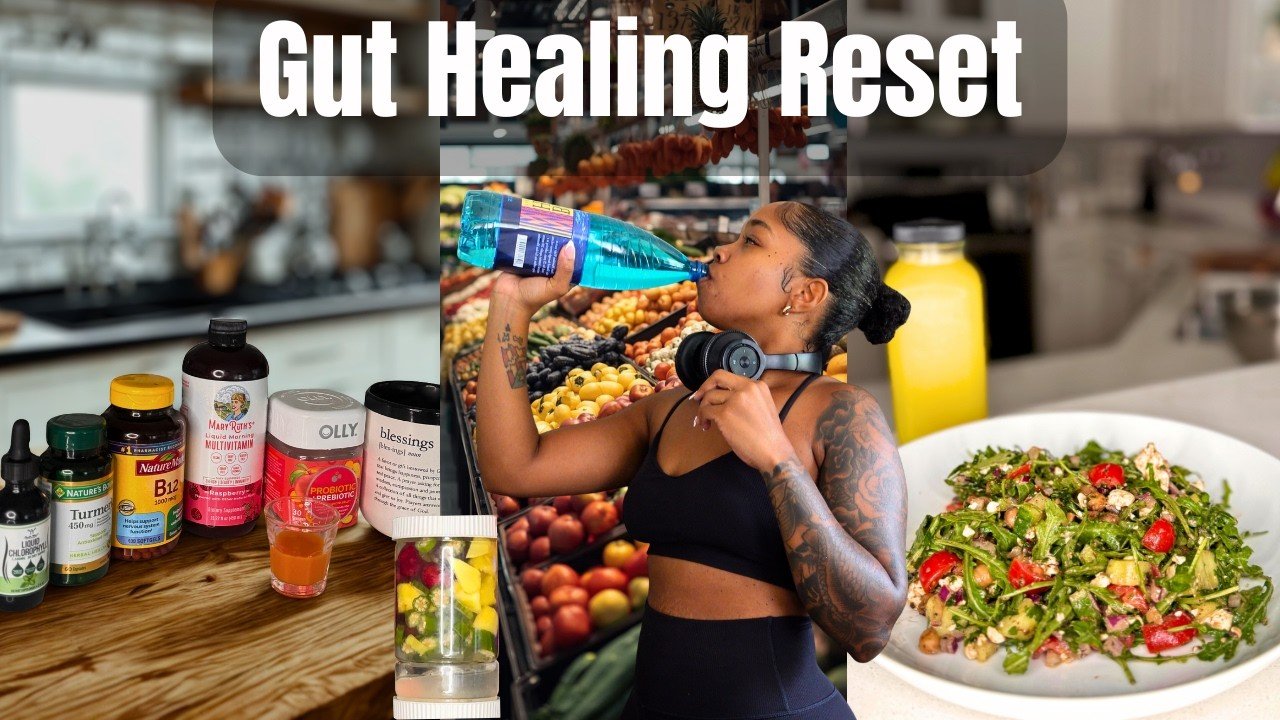 Gut Healing Reset | What I Eat in a Day to Reduce Bloating