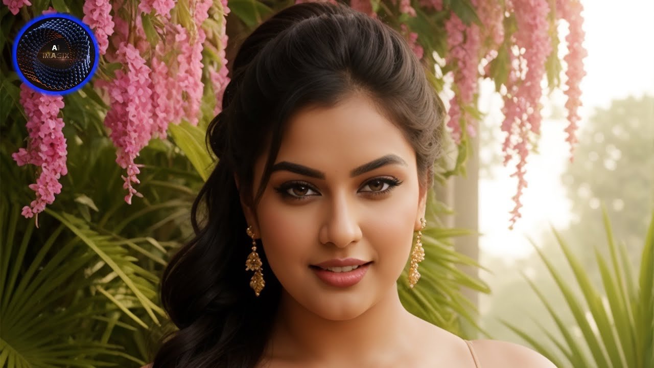 🌸 [4K] AI Imagix Lookbook - Garden of Grace: Elegant Ensembles Amid Lush Floral Splendor