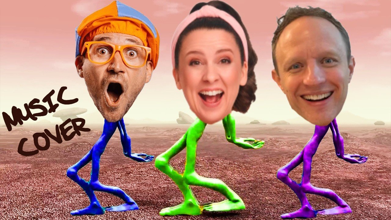 [LAUGH & LEARN] Ms Rachel - Blippi & Ms Rachel Learn Vehicles | Dame Tu Cosita Cover (MUSIC COVER)