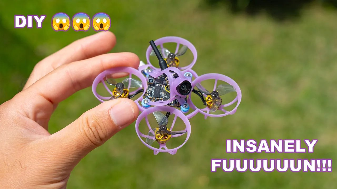 How to Build a Tiny FPV Drone That’s INSANELY...
