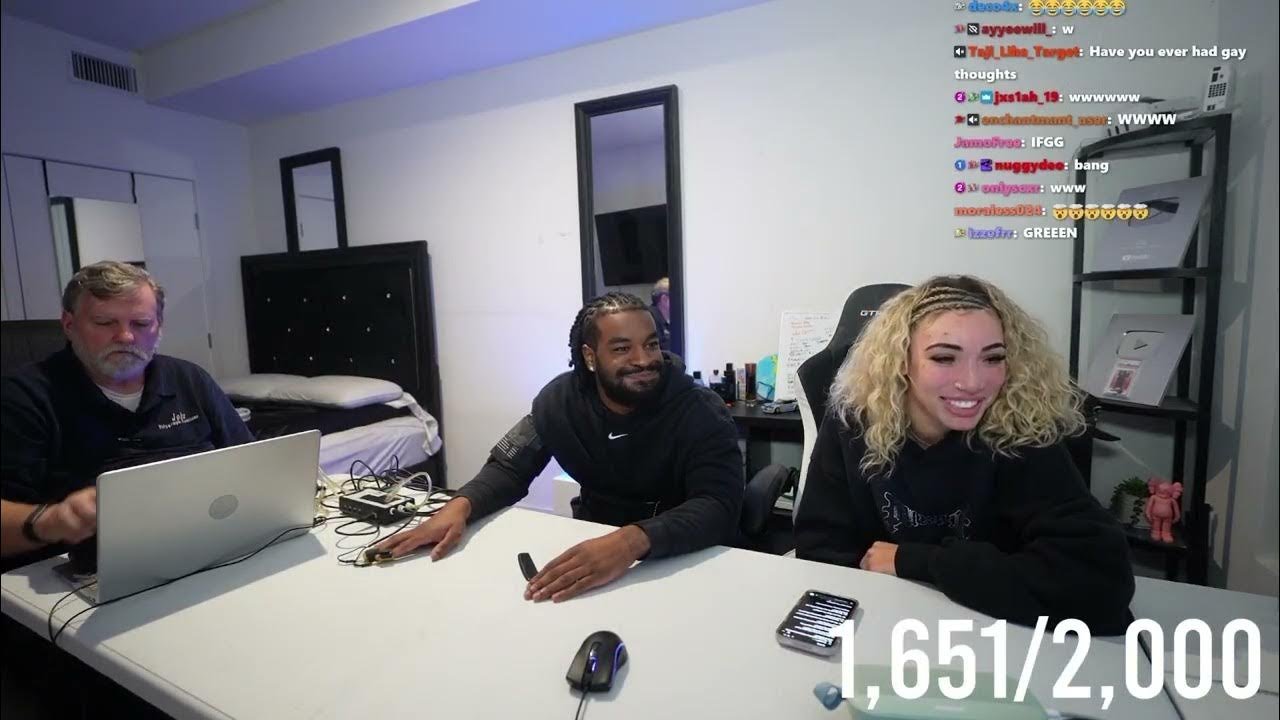 Tbvnks and Cam Lavine takes a Lie Detector Test...