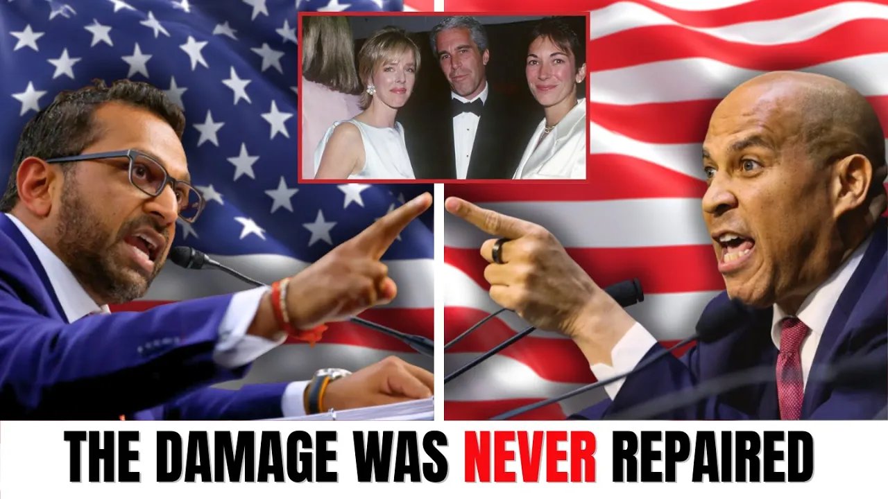 Rep. Cory Booker Forces FBI Director Kash Patel to Address Epstein Damage Live