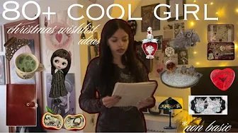 80+ cool girl christmas wishlist ideas ! 🦇🕯️🦢