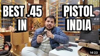 best .45 sub compact pistol in india || kiehb...