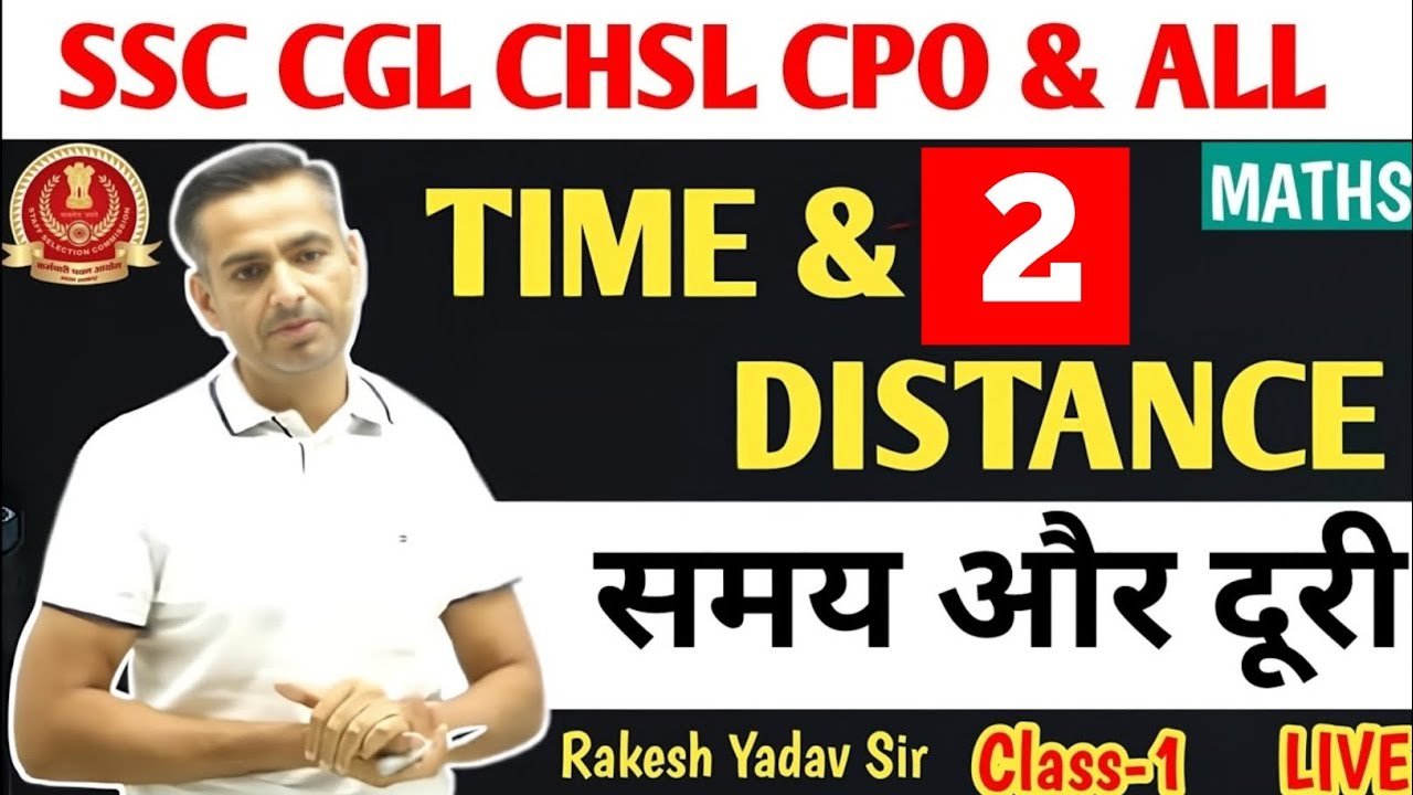 Time Speed Distance | Basic Concepts +Importa...