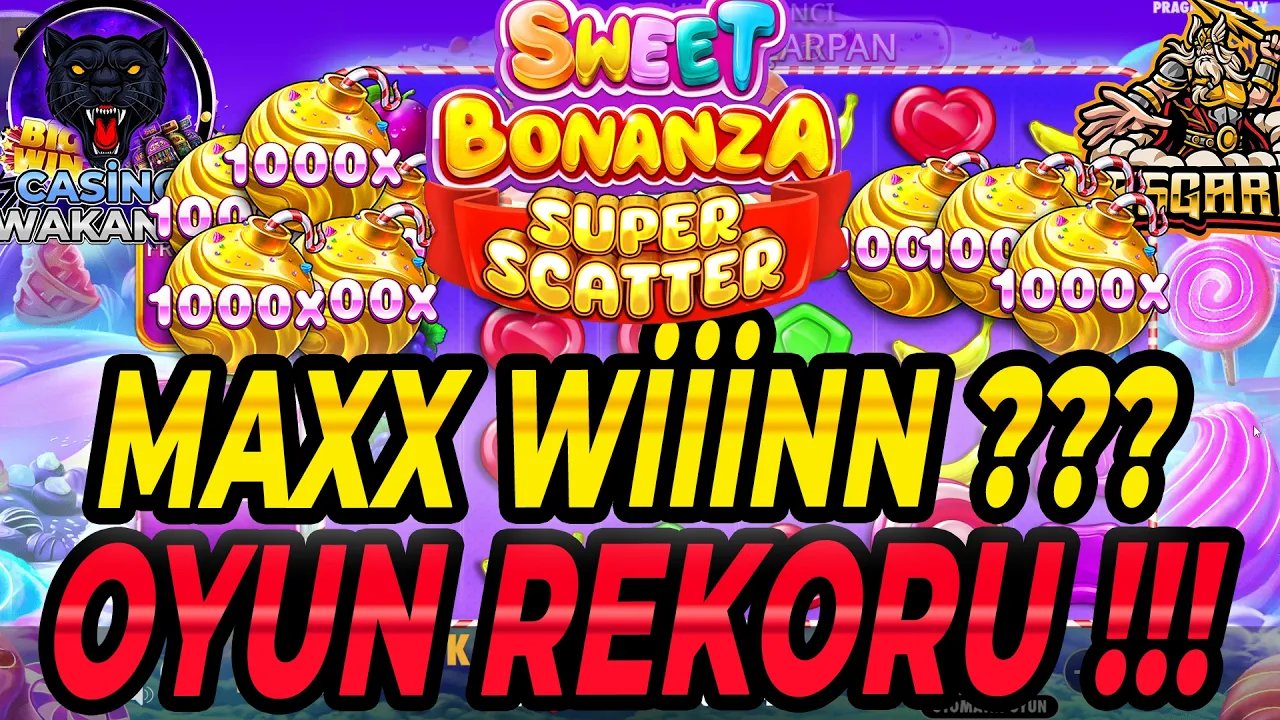SWEET BONANZA 1000 | SUPER SCATTER | MAX WİN TADINDA REKOR !!!! BİG WİN sweet bonanza 1000x