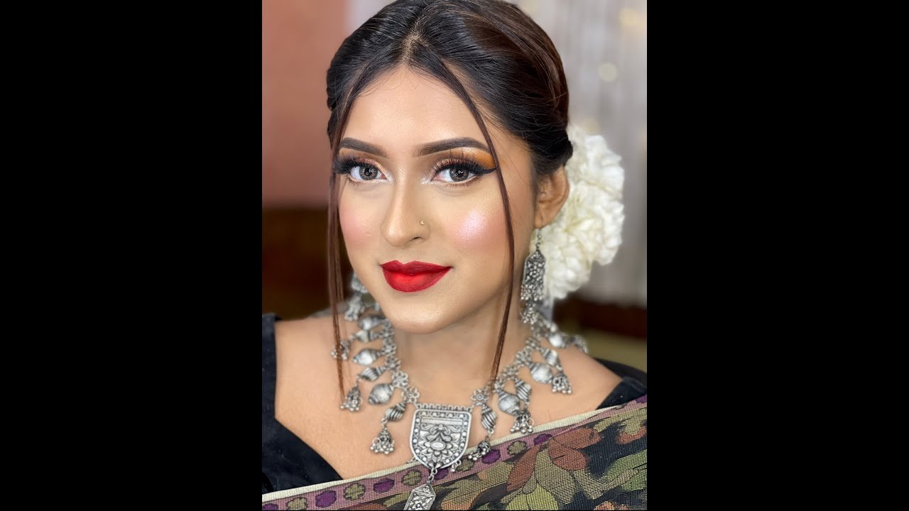 Traditional Deshi Makeup Look || Blushed Up By Ima || Perfecto