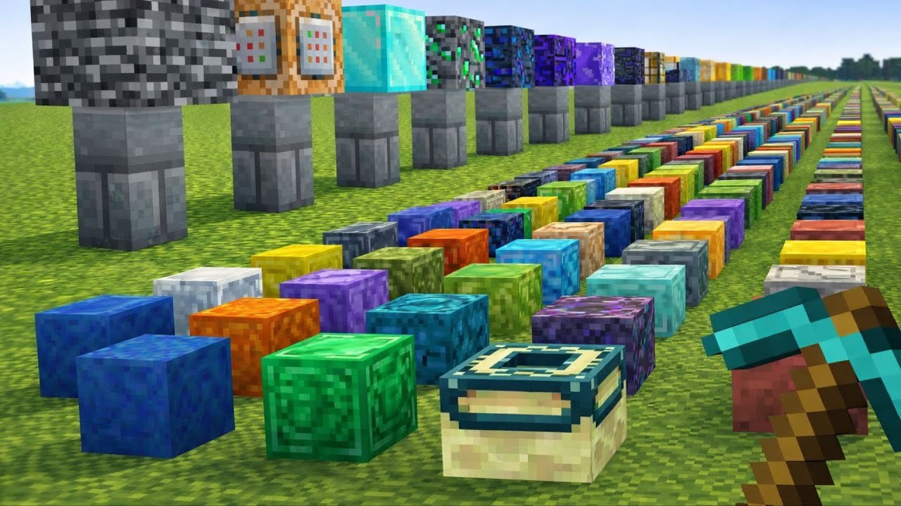 Men MINECRAFTdagi BARCHA bloklarni yig‘dim! 😱