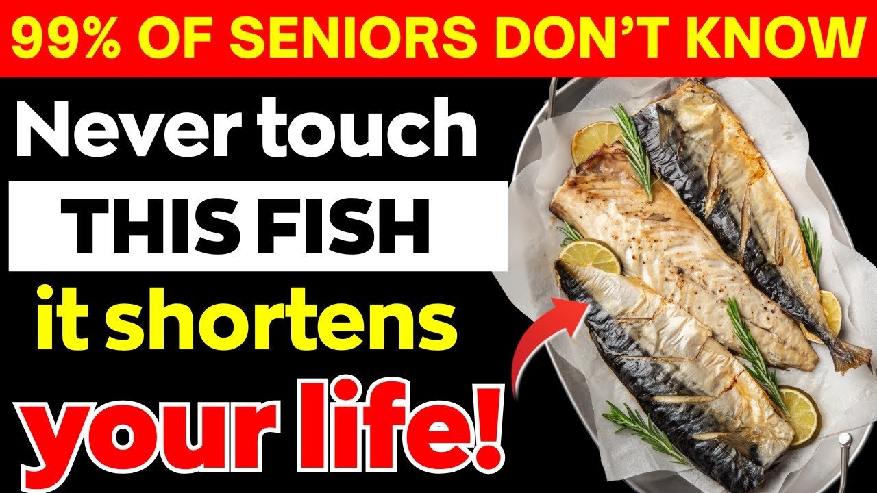 Over 60? 4 WORST Fishes You Should NEVER Touch and 4 You MUST Eat | Senior Health