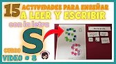 #8 LETRA S CURSO/COMO ENSEÑAR A LEER Y ESCRIBIR DE MANERA DIVERTIDA