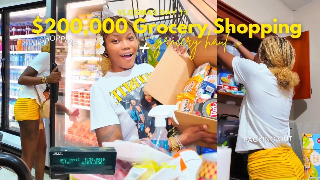 Vlogmas Day 11: $200,000 Grocery Shopping Aft...