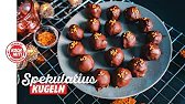 Spekulatius-Kugeln mit Schokolade 🍫✨