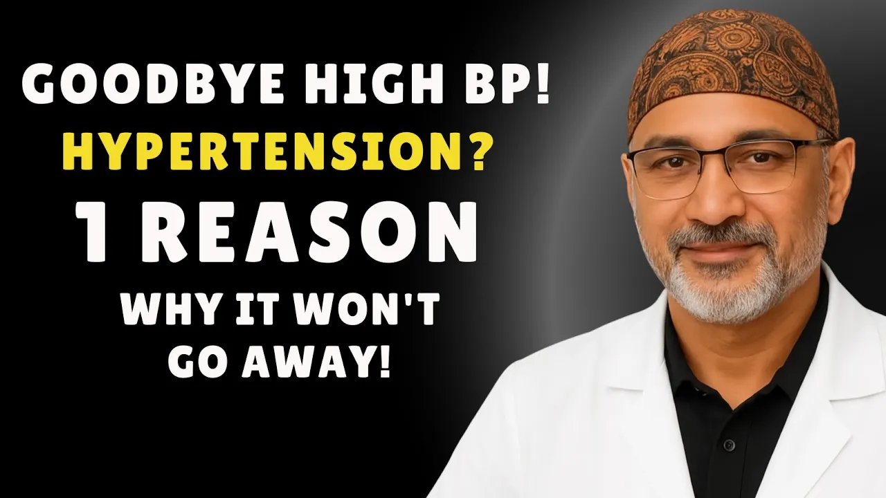 How to Reverse Hypertension — What Actually Works (Doctor Explains)
